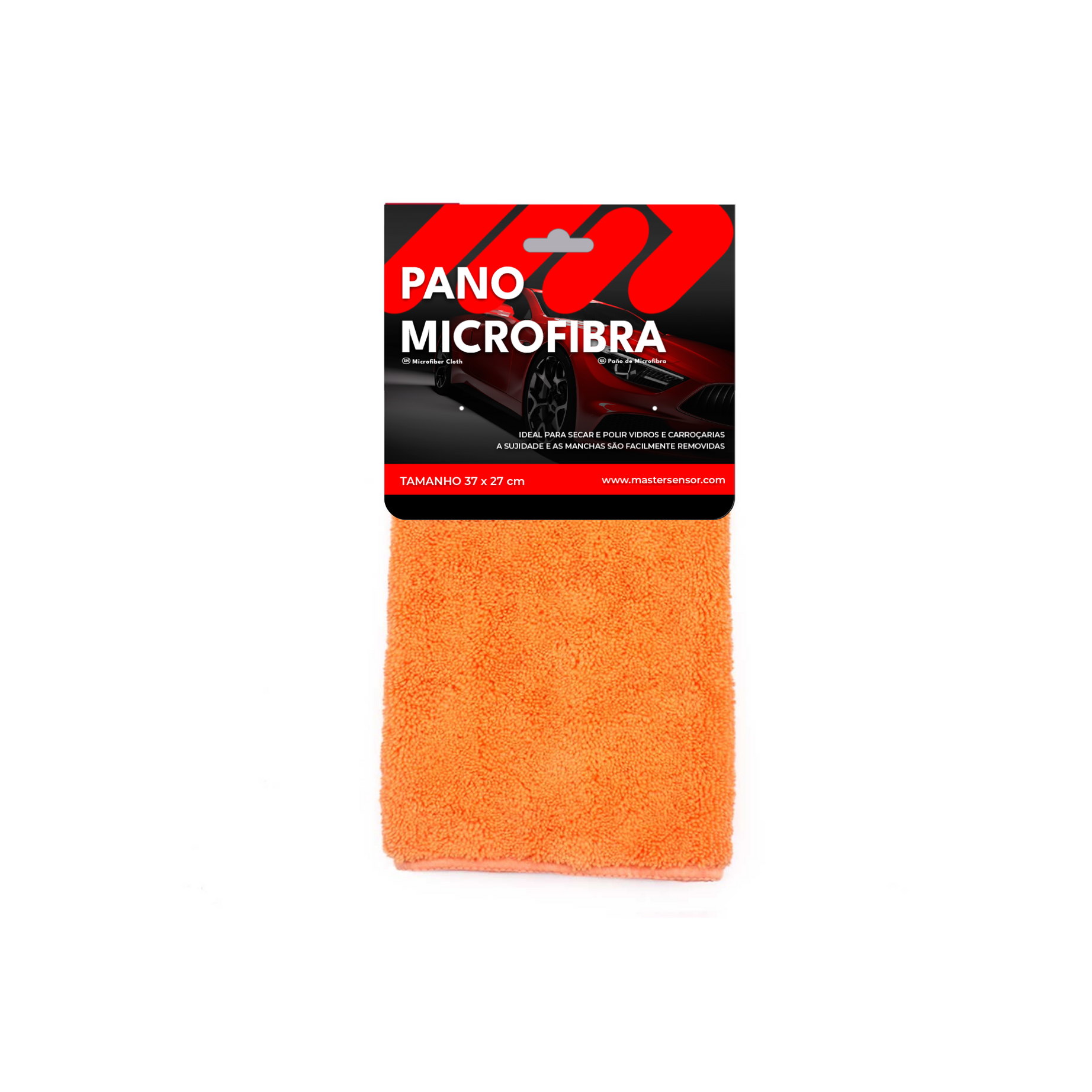 Pano Microfibra para Polir 37x27cm 350g/m²