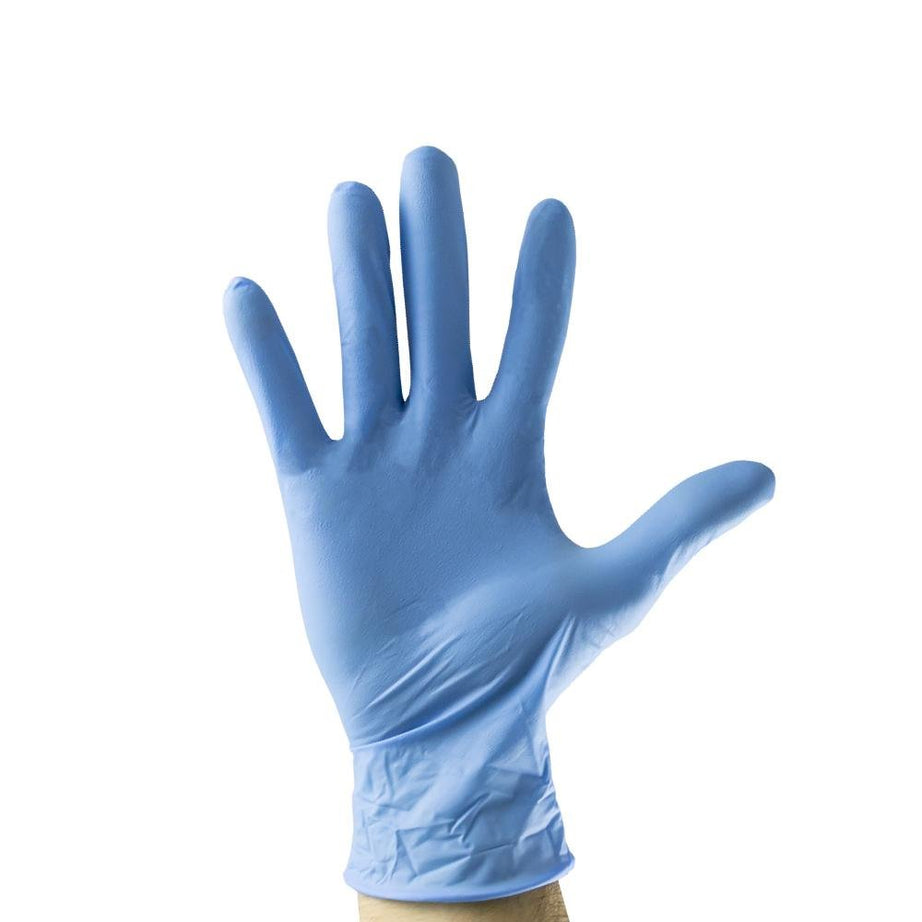 DISPOSABLE NITRILE GLOVES EN374-5 TL