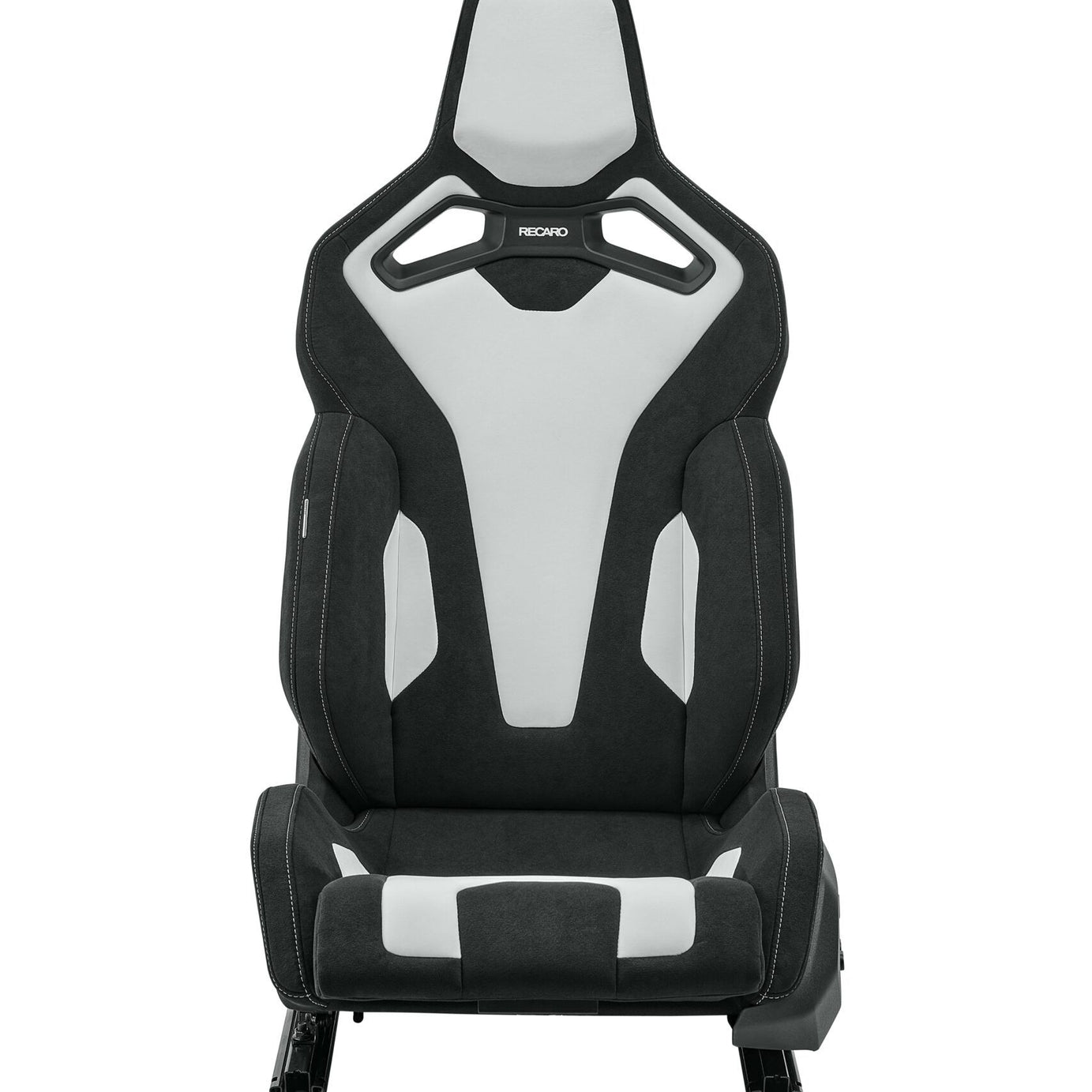 Backet RECARO SPORT C 3DR AIRBAG AQUECIDO COURO BLANCO/DINAMICA PRETO PILOTO