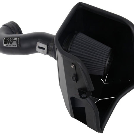 K&amp;N BLACKHAWK AIR INTAKE KIT 71-3110