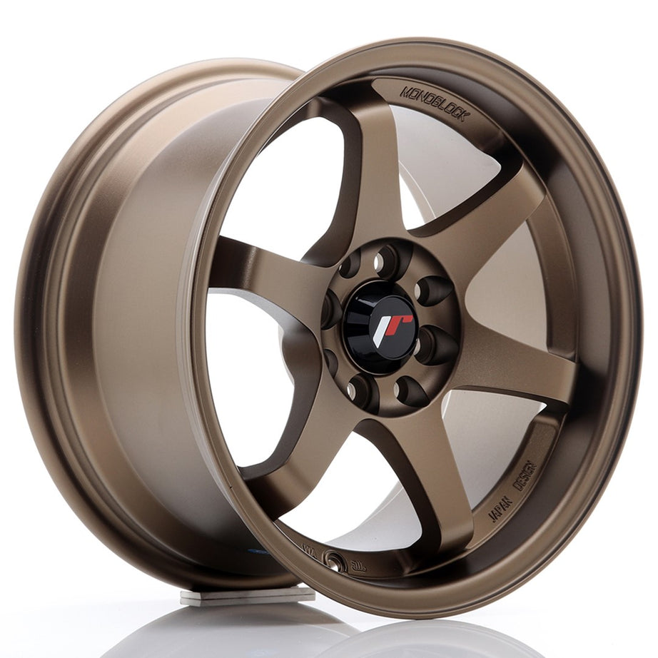 Llanta JR Wheels JR3 15x8 ET25 4x100/114 Anodizado Bronce