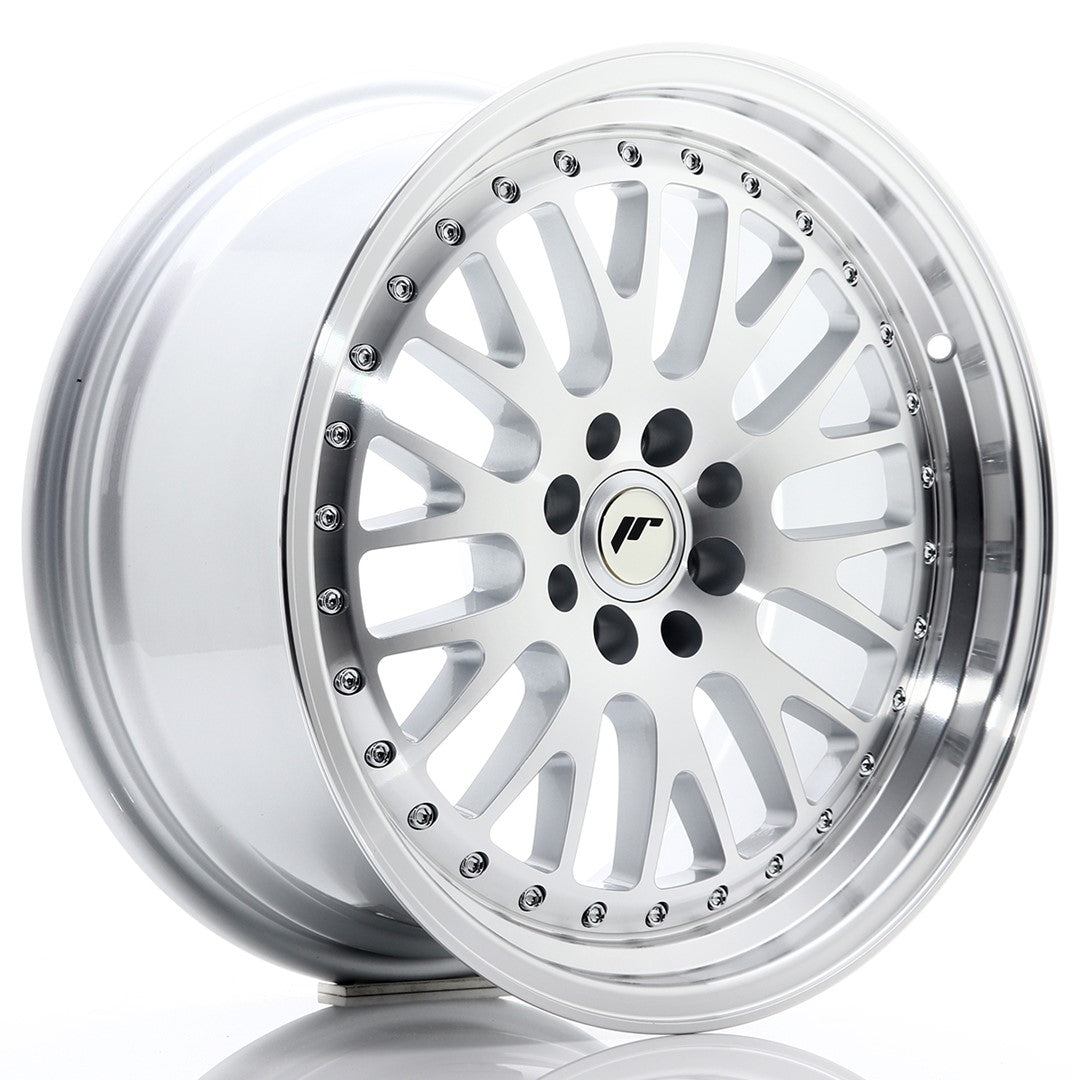 JR Wheels JR10 17x8 ET35 4x100/114 Silver Machined Face Rim