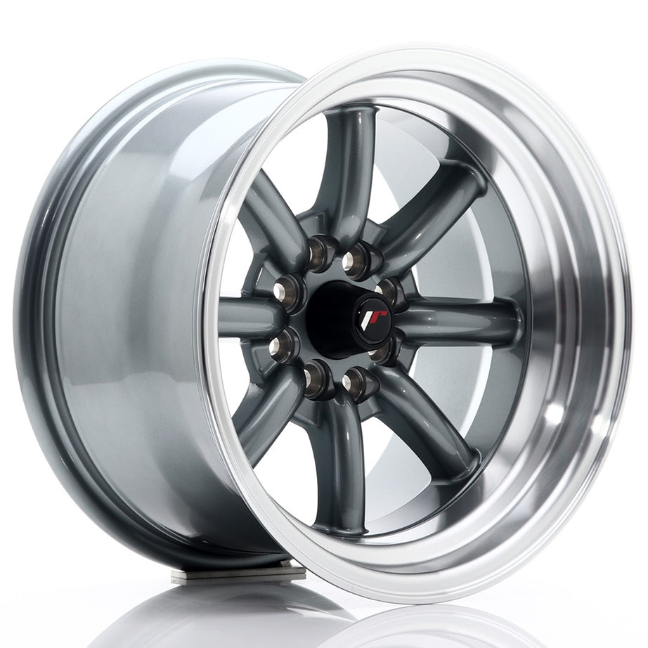 JR Wheels JR19 15x9 ET-13 4x100/114 Llanta Gun Metal