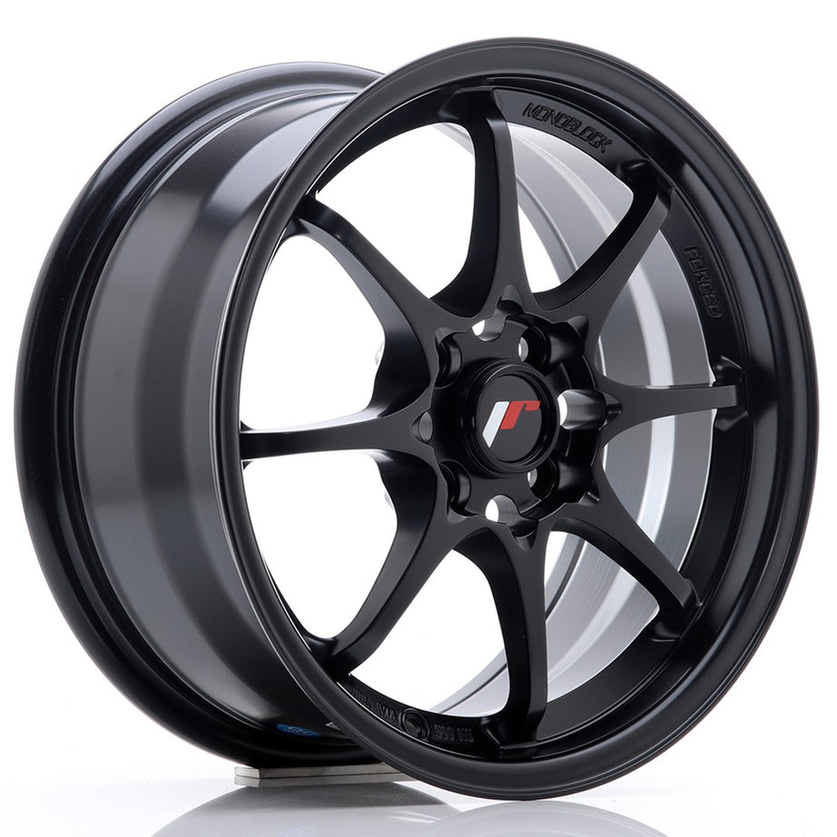 Llanta JR Wheels JR5 15x7 ET35 4x100 Negro Mate