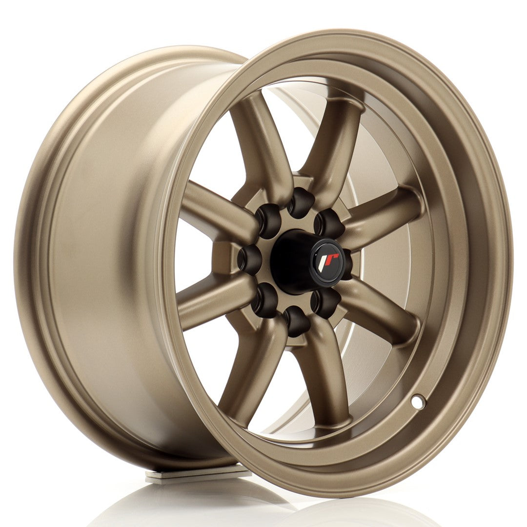 JR Wheels JR19 15x8 ET0 4x100/114 Llanta Bronce Mate