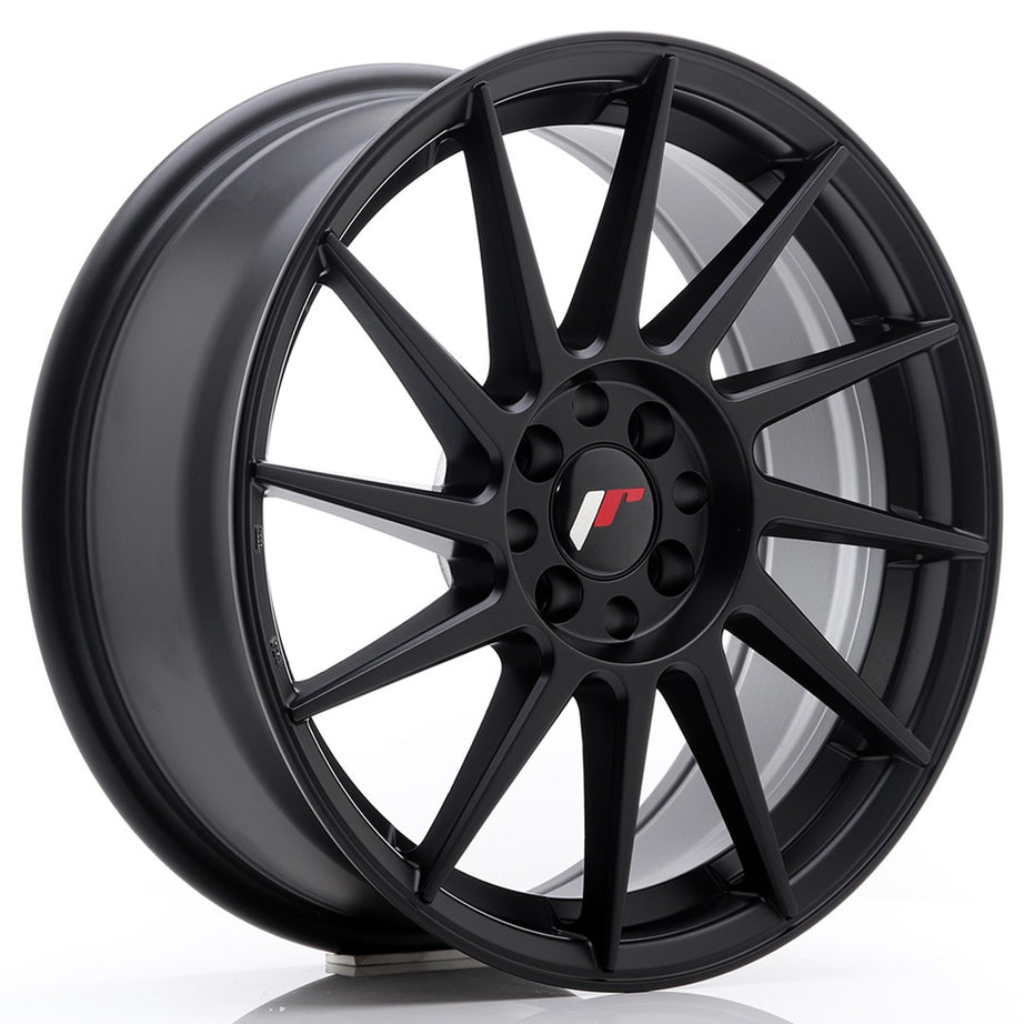 JR Wheels JR22 17x7 ET35 4x100/114 Llanta Negra Mate