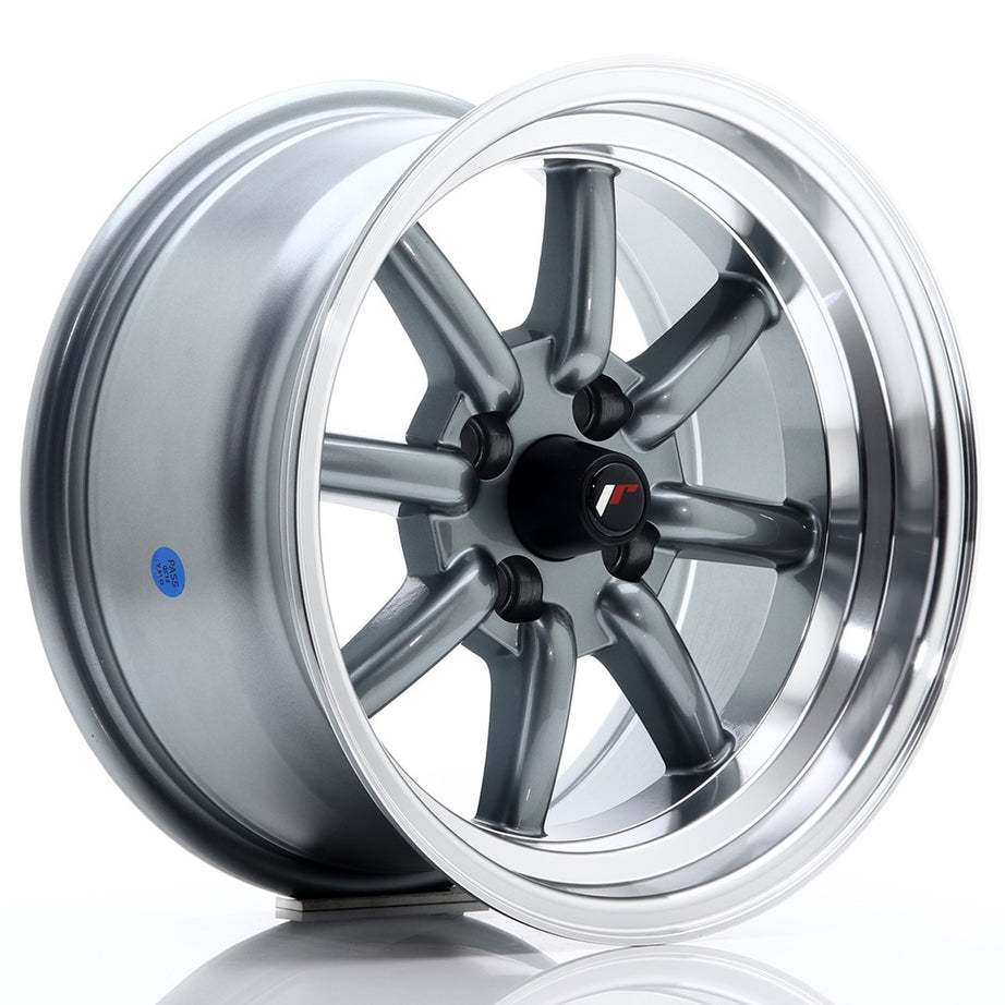 Jante JR Wheels JR19 15x8 ET0 4x100 Gun Metal