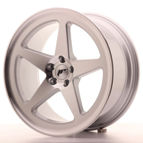 JR Wheels JR24 18x8.5 ET38 5x100 Llanta frontal mecanizada plateada