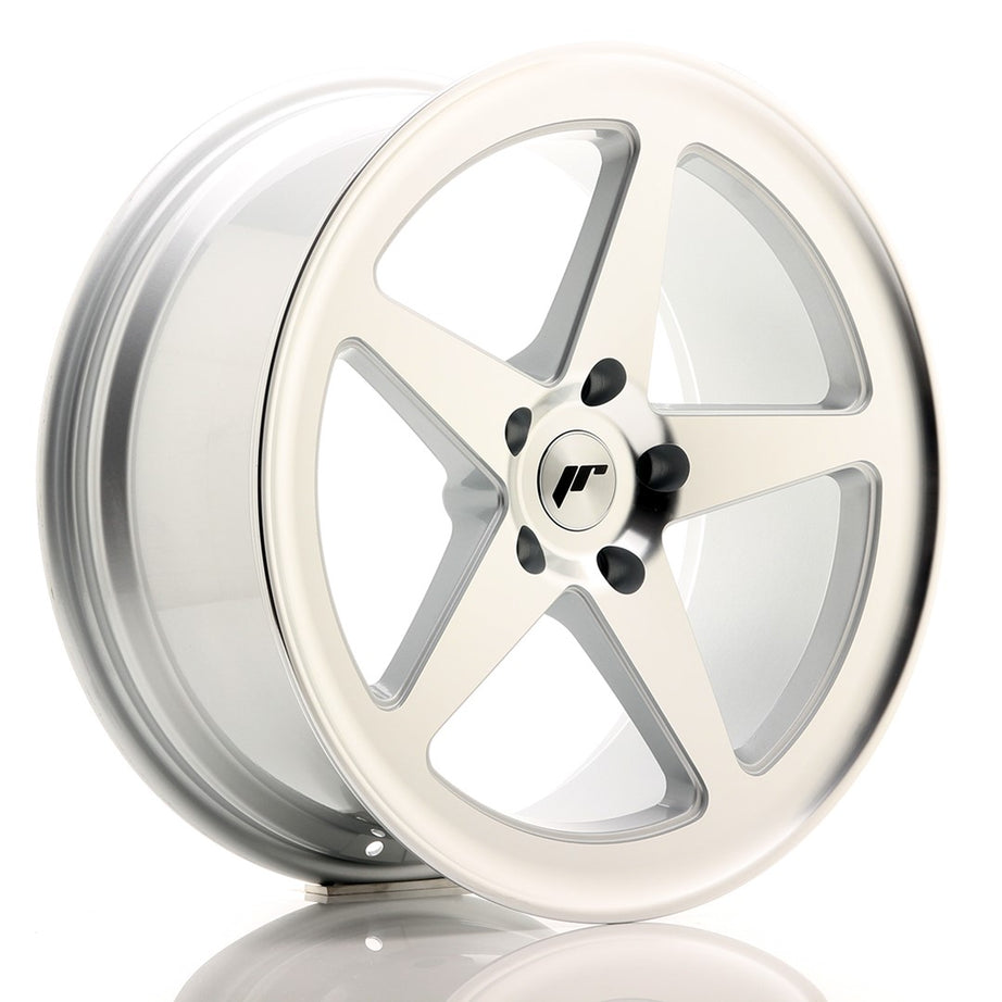 JR Wheels JR24 19x8.5 ET35 5x120 Silver Machined Face Rim