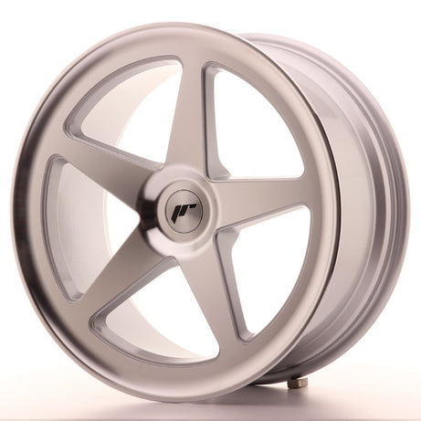 JR Wheels JR24 19x8.5 ET30 5x112 Llanta frontal mecanizada plateada