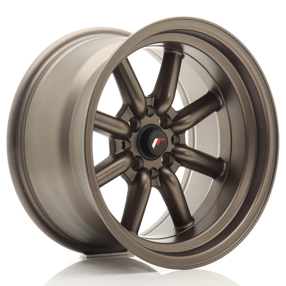 JR Wheels JR19 16x9 ET-15 4x100/114 Matt Bronze Rim