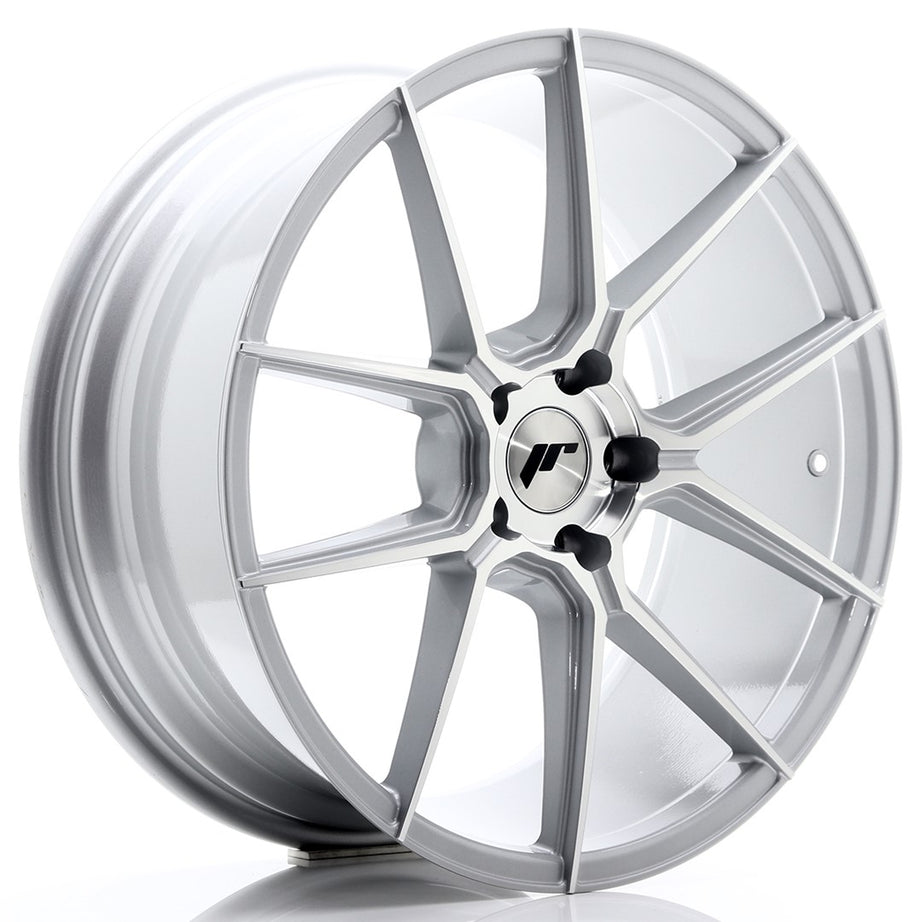 JR Wheels JR30 20x8.5 ET40 5x112 Silver Machined Face Rim