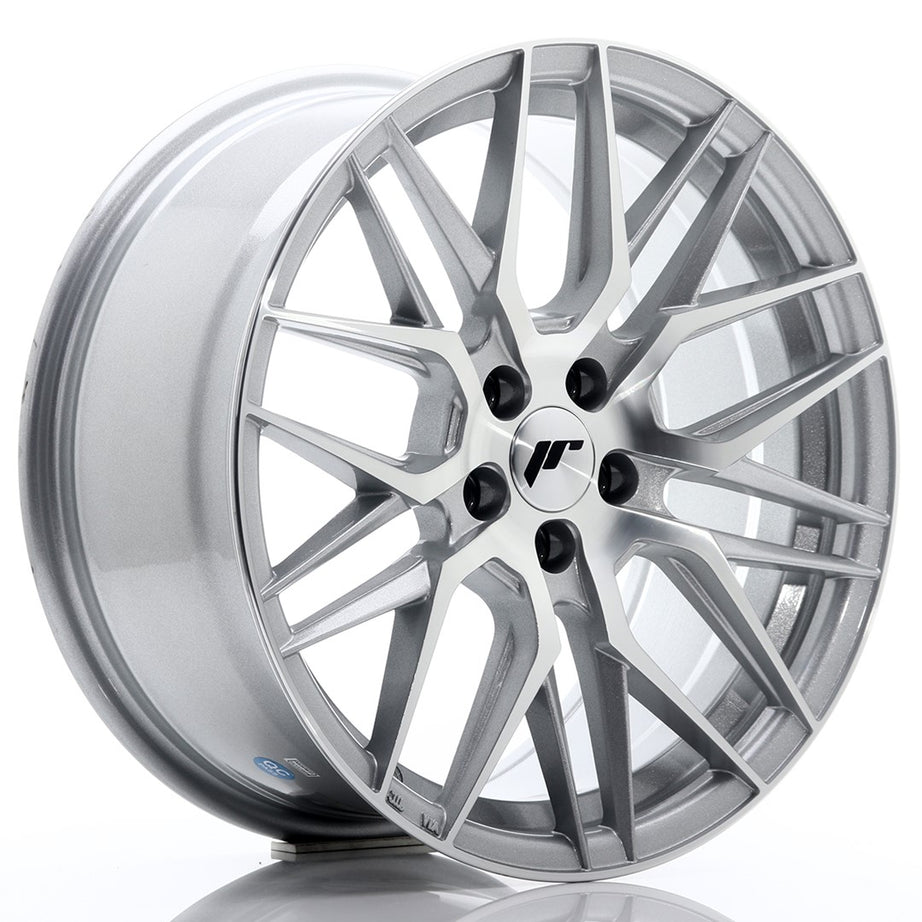 Jante JR Wheels JR28 17x8 ET35 5x100 Silver Machined Face