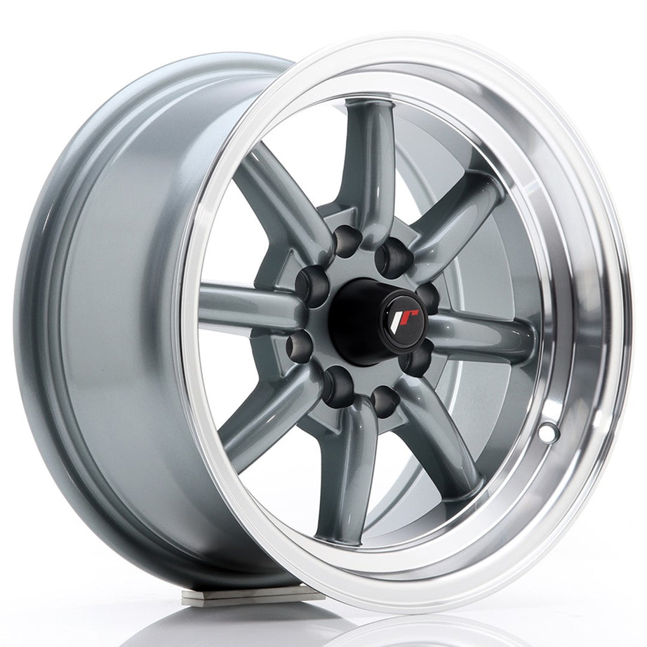 JR Wheels JR19 14x7 ET0 4x100/114 Gun Metal Rim