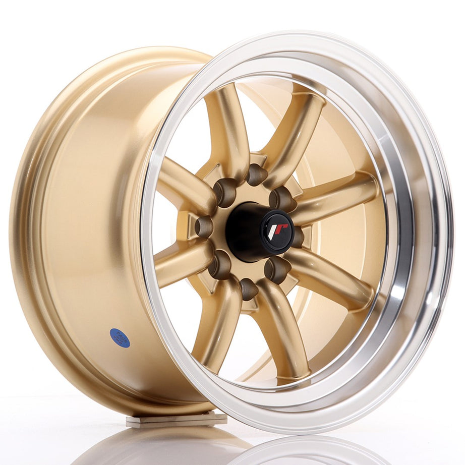 Jante JR Wheels JR19 14x8 ET-13 4x100/114 Gold