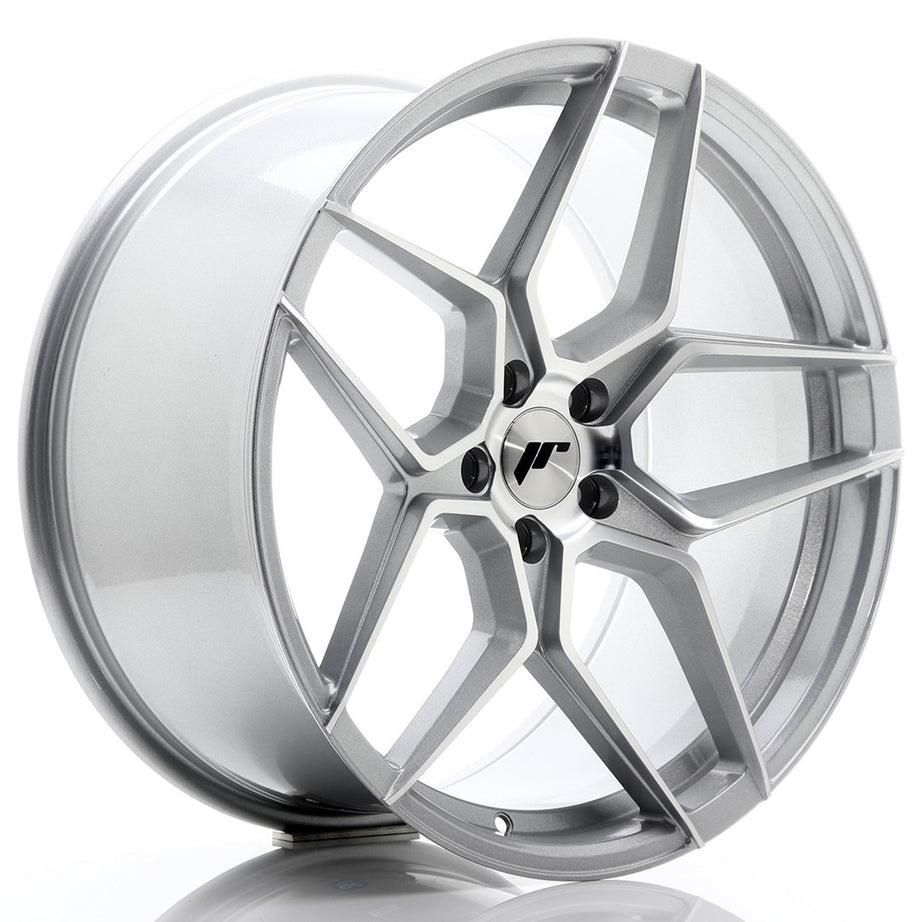 JR Wheels JR34 20x10 ET40 5x120 Silver Machined Face Rim