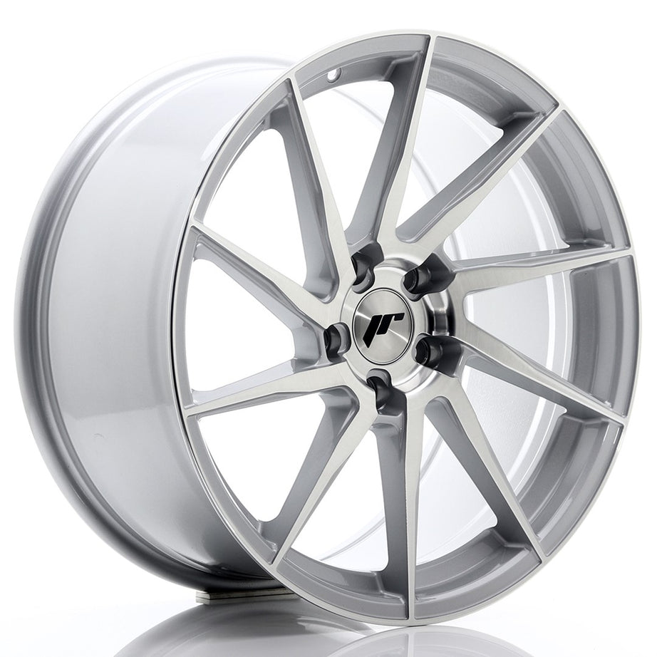 JR Wheels JR36 19x9.5 ET35 5x120 Silver Brushed Face Rim