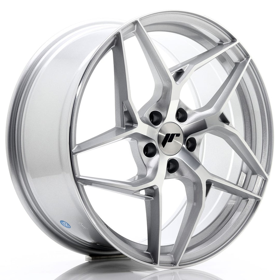 JR Wheels JR35 19x8.5 ET35 5x120 Silver Machined Face Rim