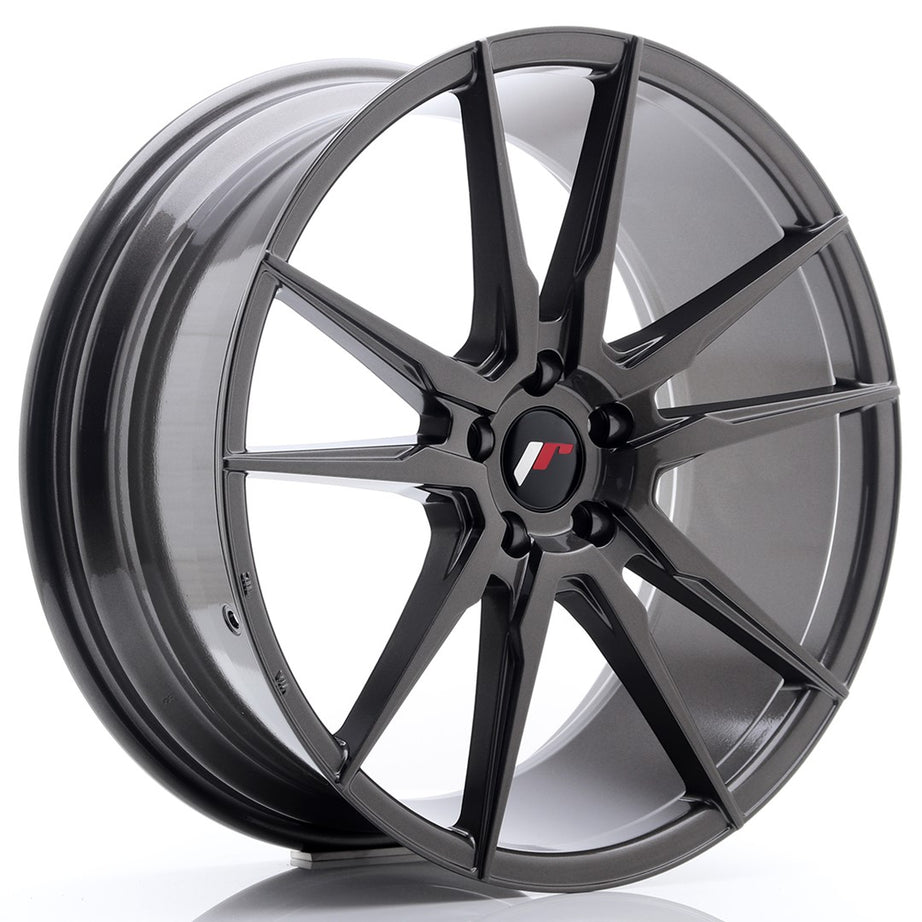 JR Wheels JR21 20x8.5 ET35 5x120 Hyper Gray Rim