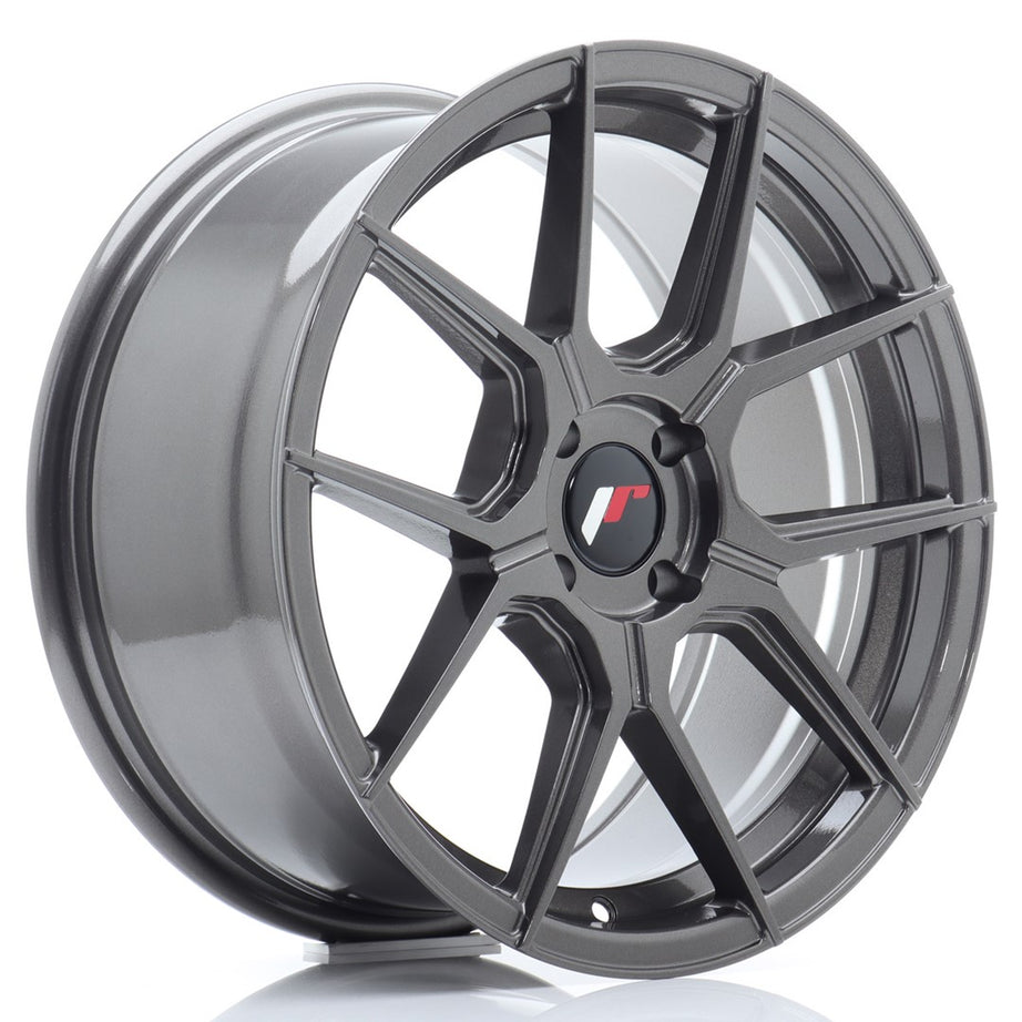 JR Wheels JR30 17x8 ET40 4x100 Llanta Hyper Grey