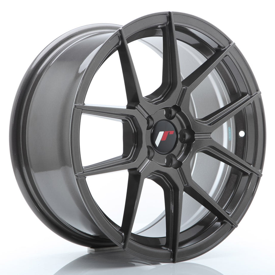 JR Wheels JR30 17x8 ET40 5x112 Hyper Gray Rim