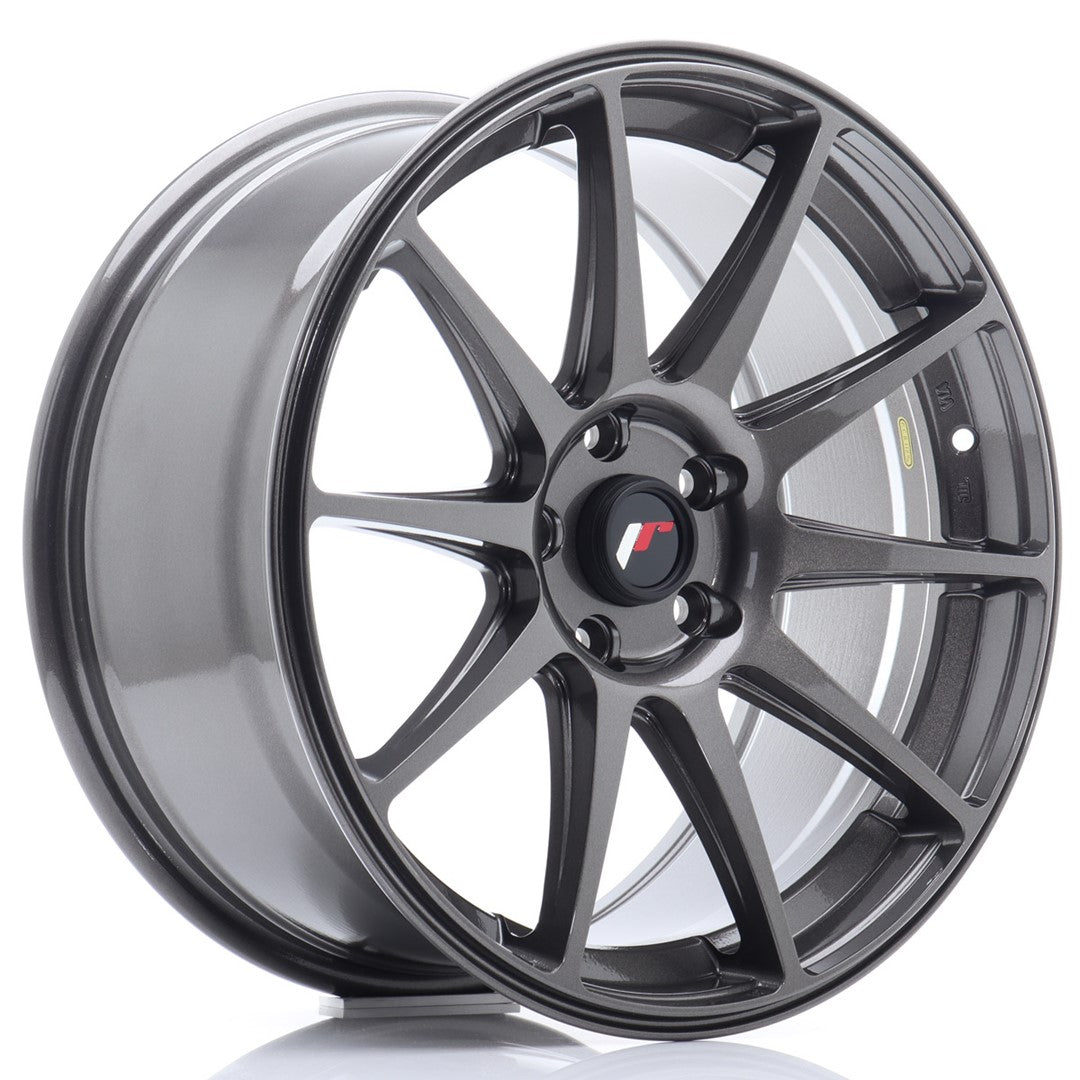 JR Wheels JR11 18x8.5 ET40 5x112 Hyper Gray Rim