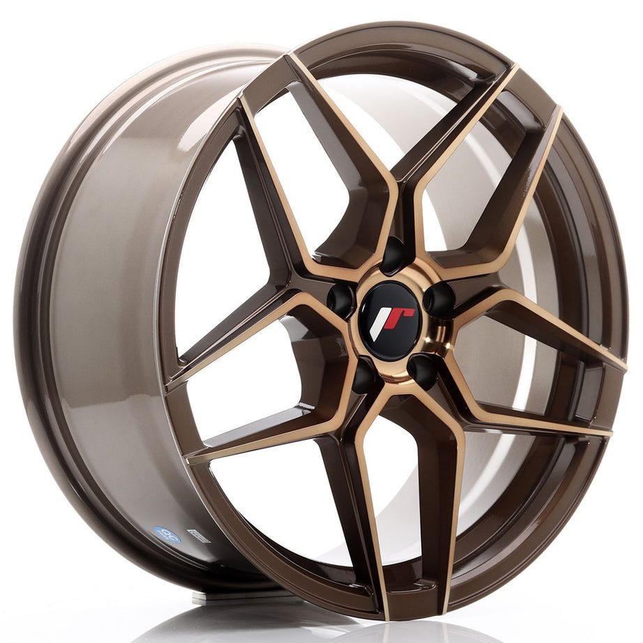 JR Wheels JR34 18x8 ET42 5x112 Platinum Bronze Rim