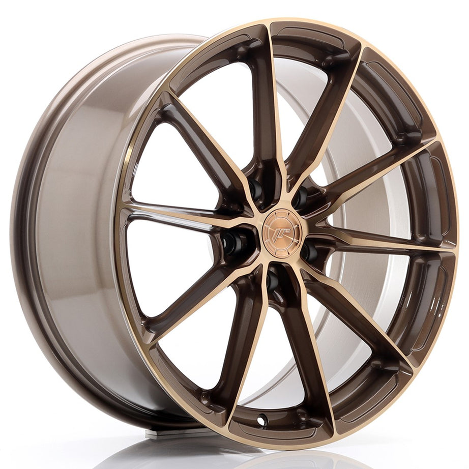 Llanta JR Wheels JR37 19x8.5 ET35 5x120 Platino Bronce