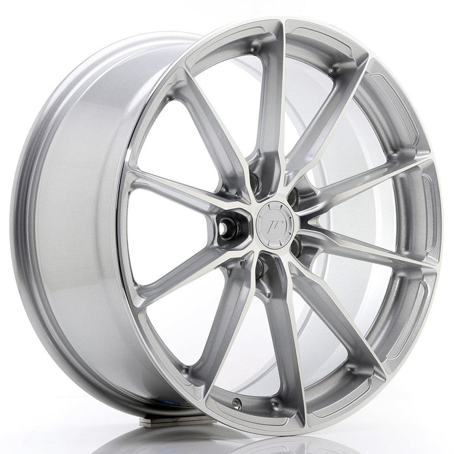 Llanta JR Wheels JR37 19x8.5 ET45 5x112 Cara Mecanizada Plata