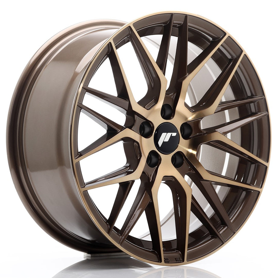 JR Wheels JR28 17x8 ET35 5x100 Llanta Bronce Platino