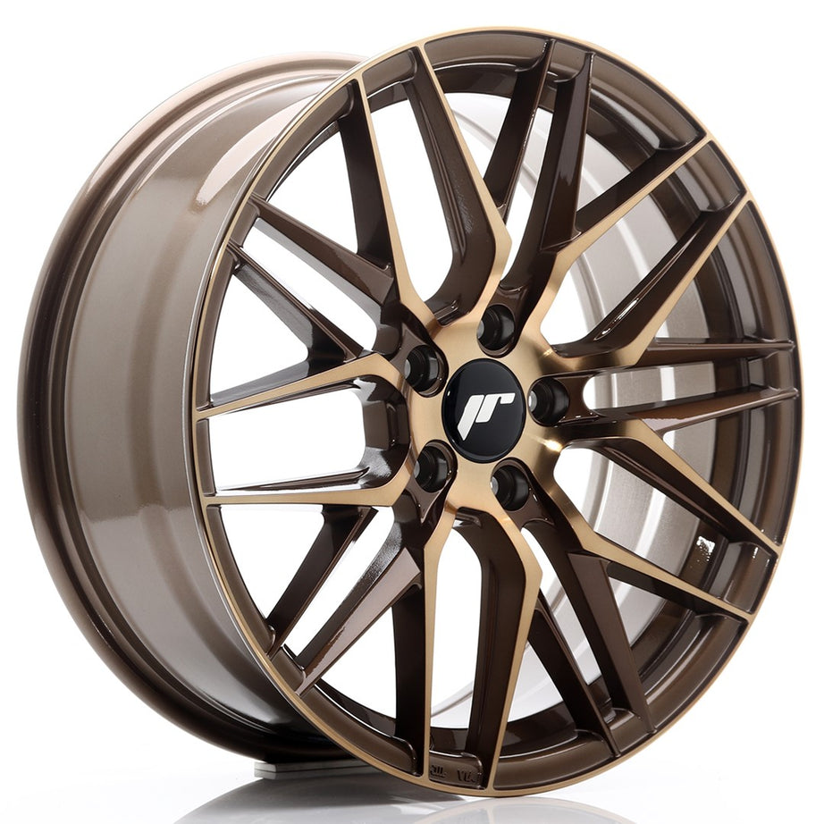 JR Wheels JR28 18x7.5 ET40 5x112 Platinum Bronze Rim