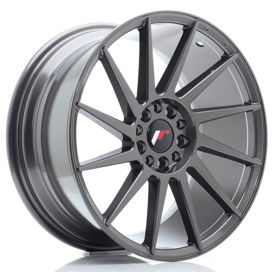 JR Wheels JR22 18x8.5 ET35 5x100/120 Hyper Gray Rim