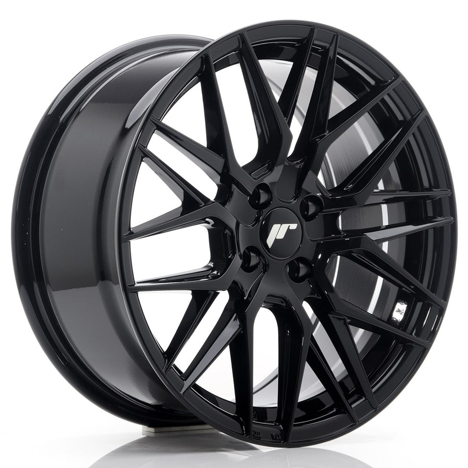 Llanta JR Wheels JR28 17x8 ET40 4x100 Negro Brillante