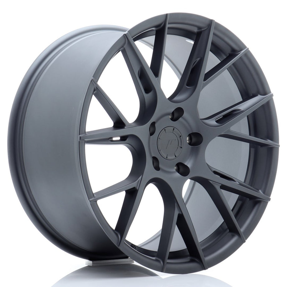 JR Wheels JR42 19x9.5 ET42 5x112 Matt Gun Metal Rim