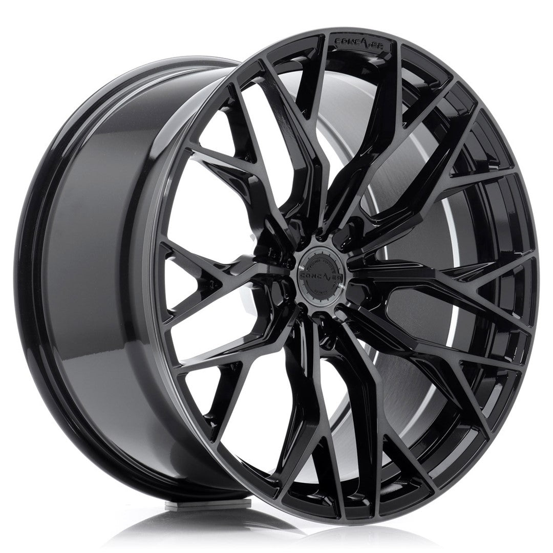 Concaver CVR1 19x8.5 ET45 5x114.3 Double Tinted Black Rim