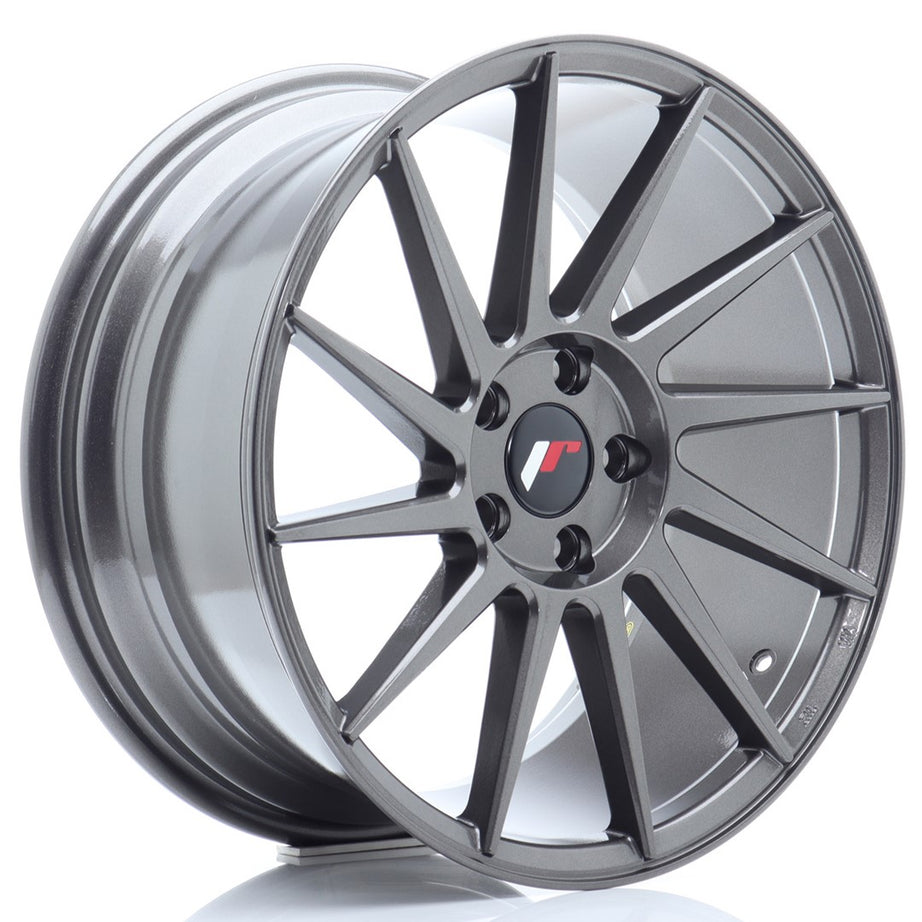 JR Wheels JR22 18x8.5 ET40 5x112 Llanta Hyper Grey