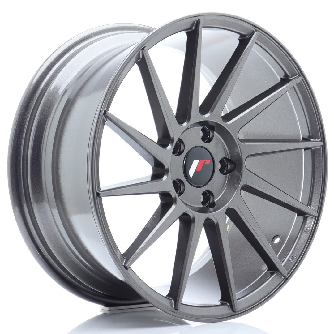 JR Wheels JR22 18x8.5 ET40 5x112 Hyper Gray Rim