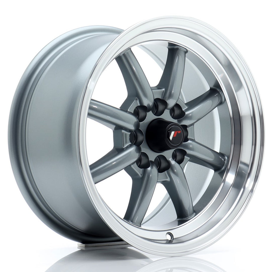 JR Wheels JR19 15x8 ET20 4x100/114 Gun Metal Rim