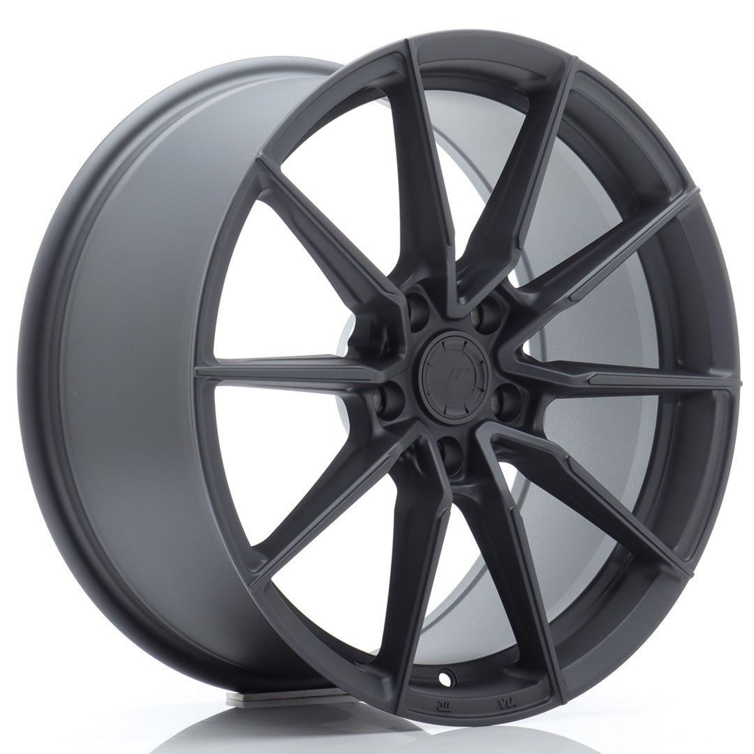 JR Wheels SL02 18x8 ET40 5x100 Matt Gun Metal Rim