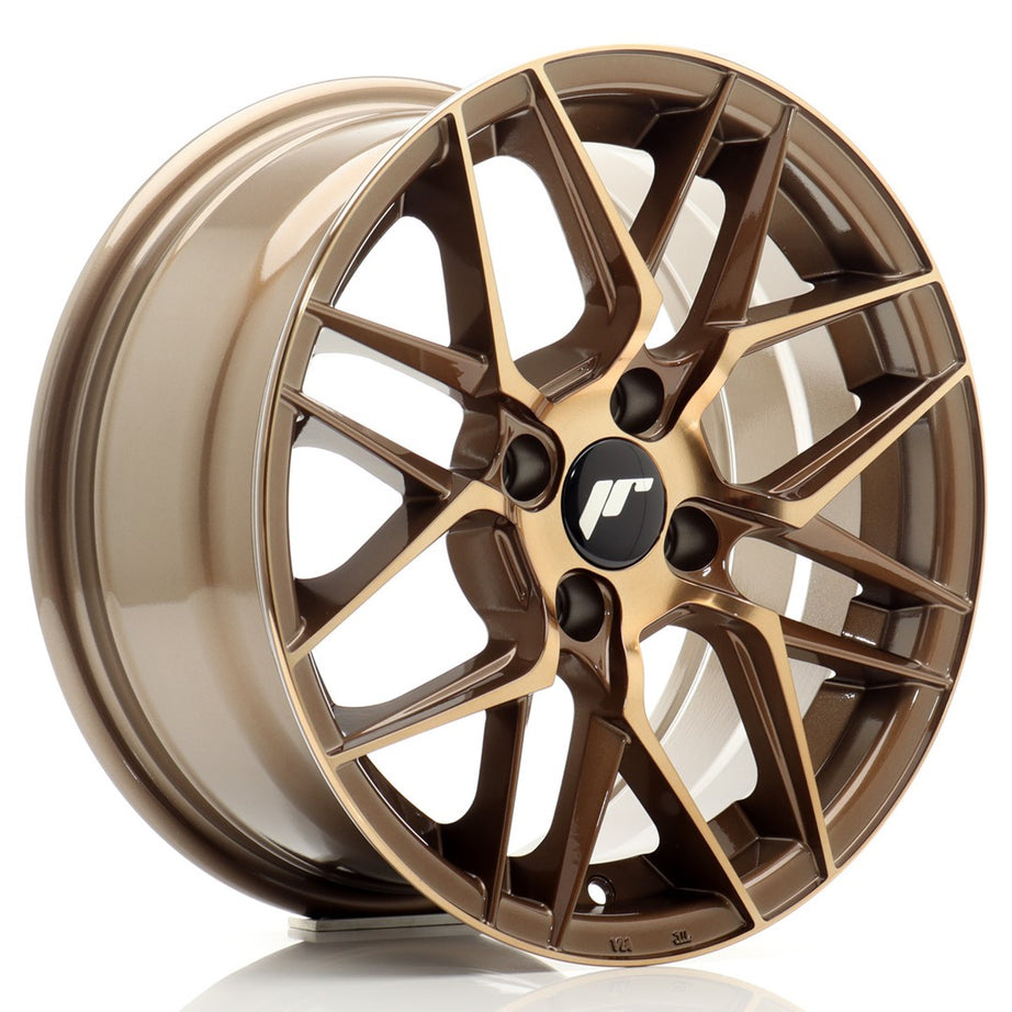 JR Wheels JR28 15x7 ET38 4x100 Llanta Bronce Platino