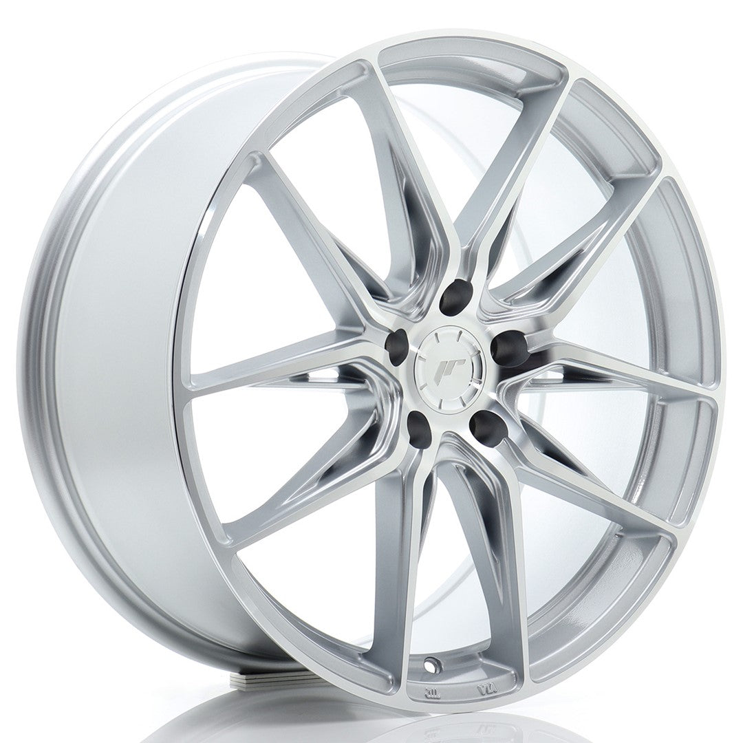 Rim JR Wheels JR44 19x8.5 ET45 5x112 Silver w/ Machined Face