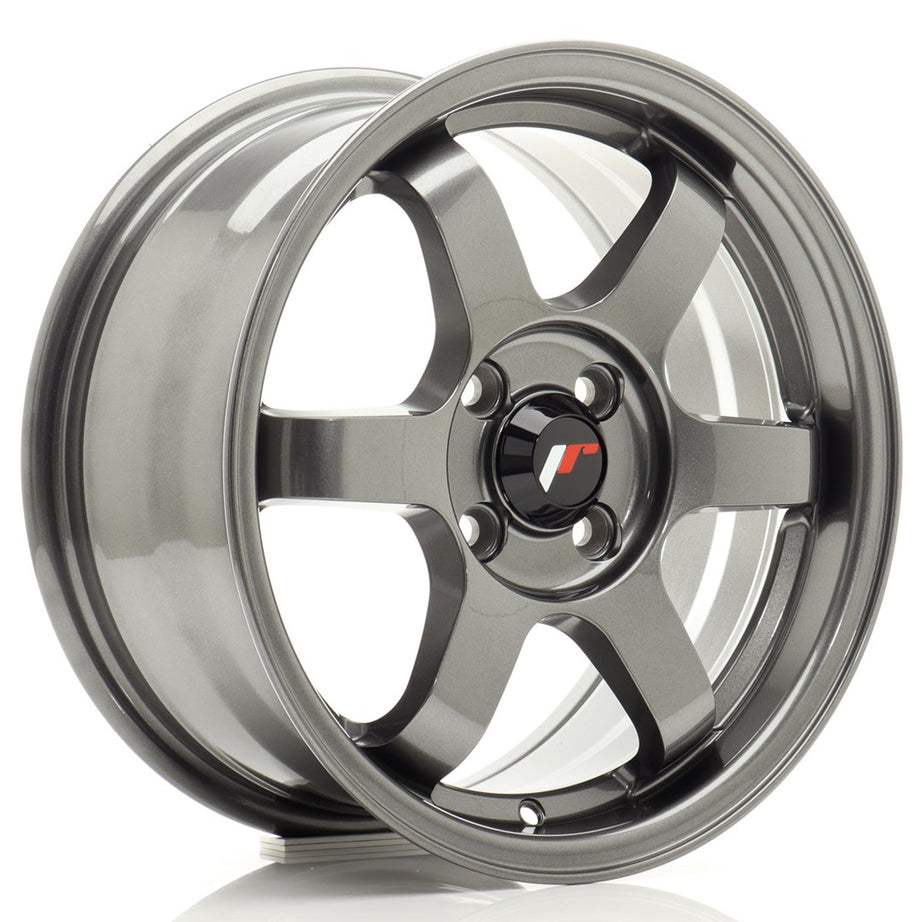 JR Wheels JR3 15x7 ET40 4x100 Gun Metal Rim