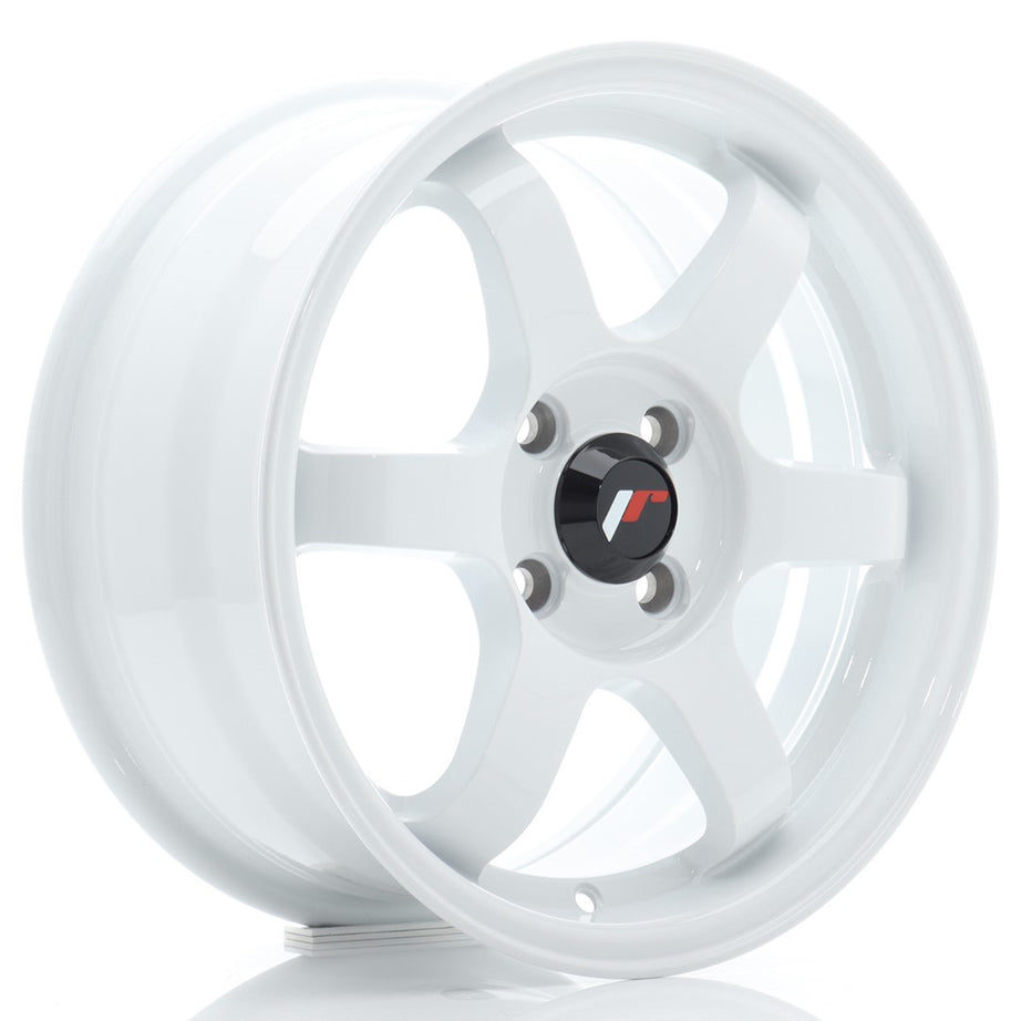 Llanta JR Wheels JR3 15x7 ET40 4x100 Blanco