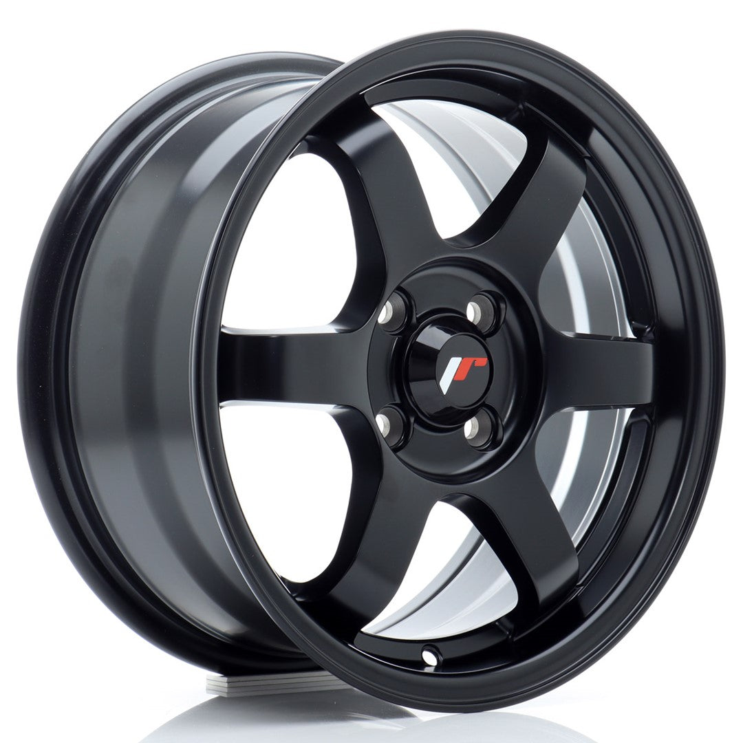 Llanta JR Wheels JR3 15x7 ET25 4x100 Negro Mate