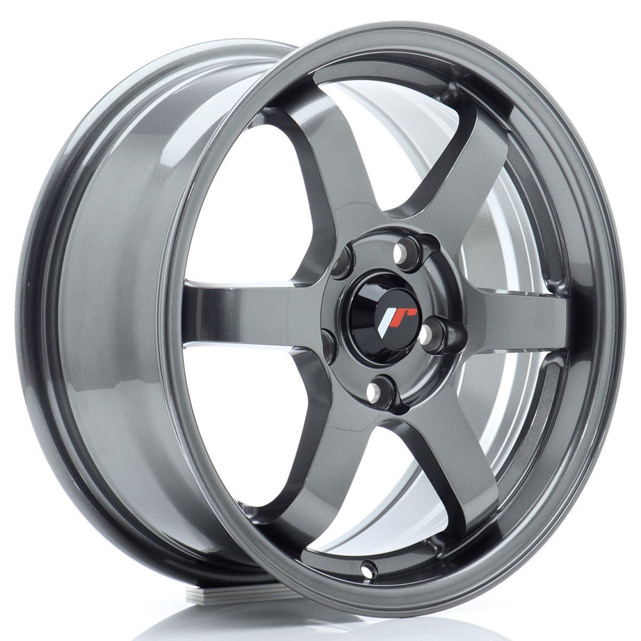 JR Wheels JR3 16x7 ET40 4x100 Llanta Gun Metal