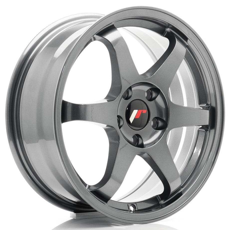 JR Wheels JR3 17x7 ET40 4x100 Gun Metal Rim