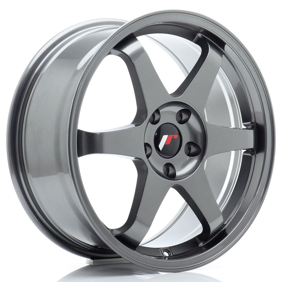 JR Wheels JR3 18x8 ET40 5x112 Gun Metal Rim