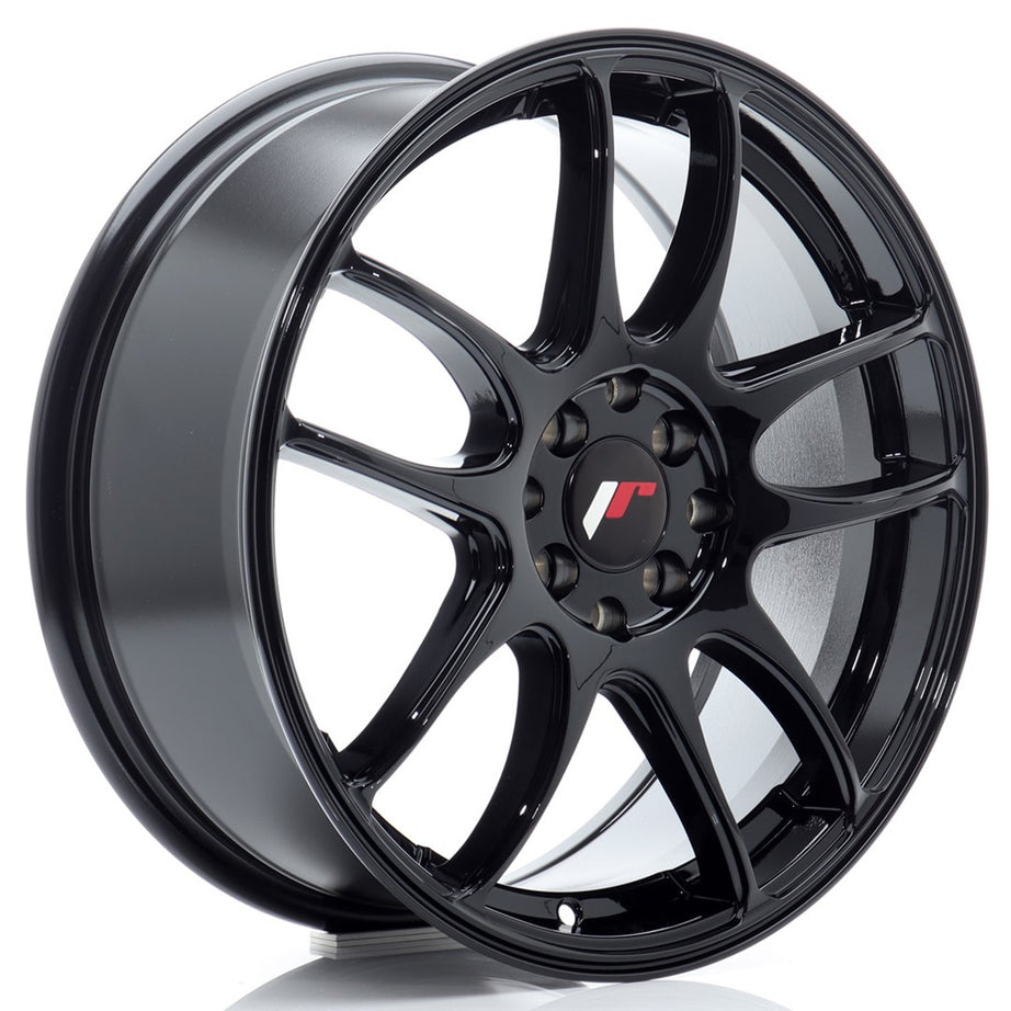 Llanta JR Wheels JR29 17x7 ET40 4x100/114 Negro Brillo