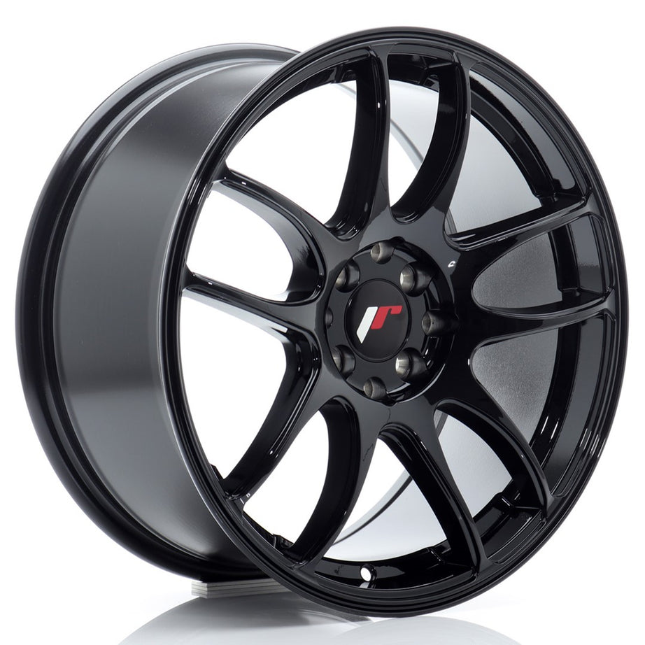 Llanta JR Wheels JR29 17x8 ET35 4x100/114 Negro Brillo