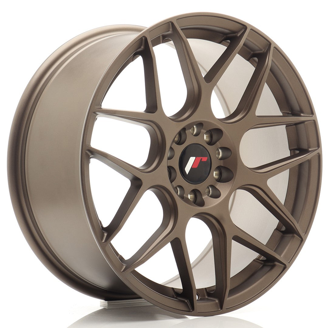 JR Wheels JR18 18x8.5 ET45 5x112/114 Matt Bronze Rim